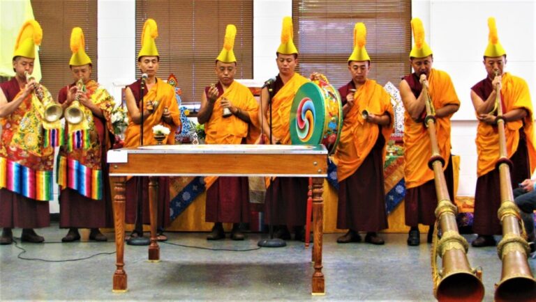 Tibetan Monks open season at Lily Dale