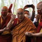 Ahead of G-20 meetings, Dalai Lama arrives in Ladakh