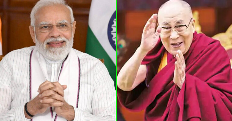 Indian Prime Minister Narendra Modi Extends Birthday Greetings to Dalai Lama.