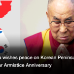 Dalai Lama wishes peace on Korean Peninsula ahead of Korean War Armistice Anniversary