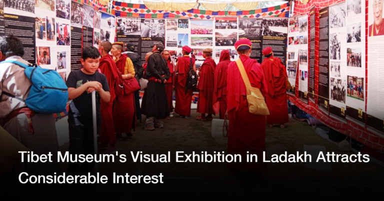 Tibet Museum's Visual Exhibition in Ladakh Attracts Considerable Interest