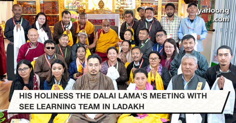 Dalai Lama's Meeting with SEE Learning Team in Ladakh