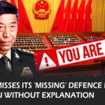 China unexpectedly dismisses Defence Minister Li Shangfu, marking the second unexplained high-level ousting in three months.