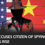 China accused a Chinese citizen with ties to a US defense institute of spying.