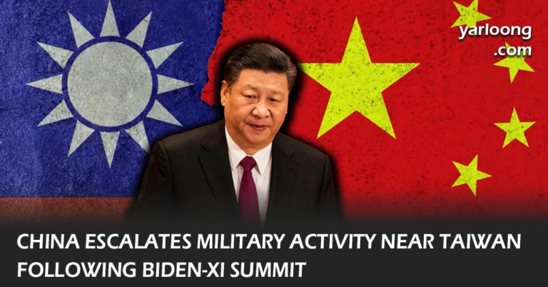 Explore the latest developments in the Taiwan Strait as China ramps up military activity near Taiwan, intensifying US-China tensions post the Biden-Xi APEC Summit meeting.