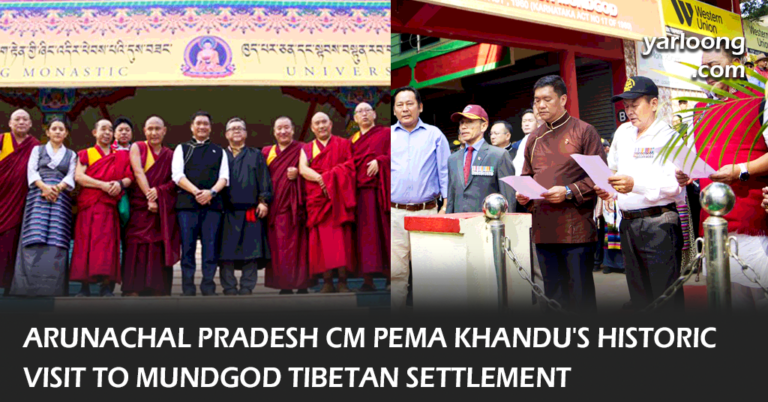 visit of Arunachal Pradesh Chief Minister Pema Khandu to Mundgod Tibetan Settlement. Discover insights into the enthronement of Lhagyal Rinpoche, the vibrant Tibetan culture, and the deepening India-Tibet relations.