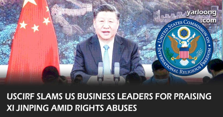Explore the USCIRF's strong condemnation of US business leaders for applauding Chinese President Xi Jinping, despite ongoing human rights abuses and religious freedom violations in China, including the Uyghur genocide in Xinjiang.
