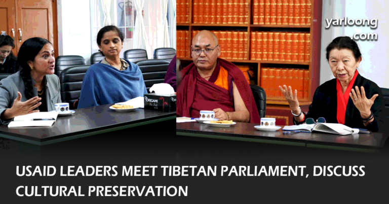 visit of USAID's delegation, led by Anjali Kaur, to the Tibetan Parliament-in-Exile. Discover how their support is crucial for preserving Tibetan culture, language, and religion, and aiding the Tibetan diaspora.