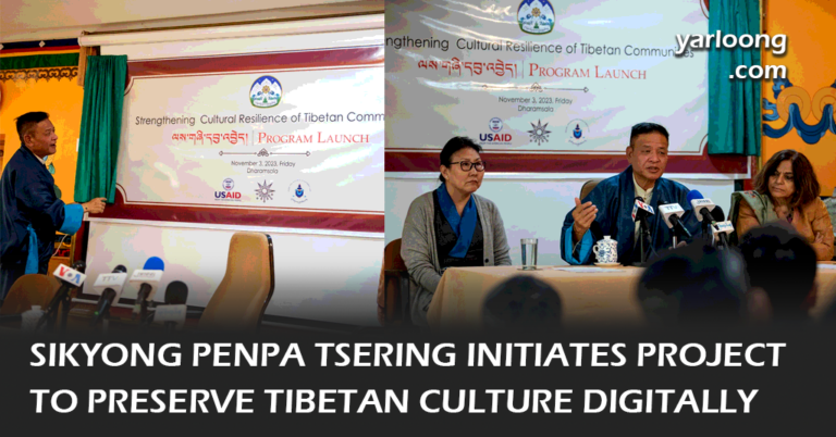 Central Tibetan Administration's initiative led by Sikyong Penpa Tsering to digitalize Tibetan culture and language with the 'Strengthening Cultural Resilience' project, fostering cultural preservation and heritage.