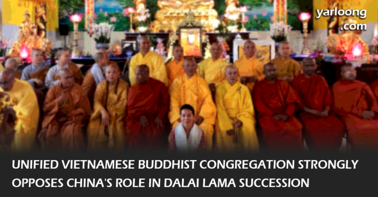Unified Vietnamese Buddhist Congregation in Europe strongly condemns Chinese interference in the succession of the 14th Dalai Lama, urging respect for Tibetan religious freedom. Highlights include a statement on PRC's role in Tibetan Buddhist affairs and international community's stance against PRC-appointed Dalai Lama reincarnation.