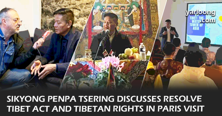 Sikyong Penpa Tsering's impactful visit to Paris, where he addressed key issues surrounding the Tibetan struggle, including the Resolve Tibet Act's approval by the U.S. House Foreign Affairs Committee. Discover insights on his advocacy for Tibetan rights, engagement with the Tibetan community, and discussions on the Tibet-China conflict and human rights in Tibet.