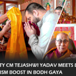 "Explore Bihar Deputy CM Tejashwi Yadav's meeting with the Dalai Lama in Bodh Gaya and plans to enhance tourism facilities as per the new state policy, including upgrades to Mahabodhi Mahavihara and infrastructure developments."