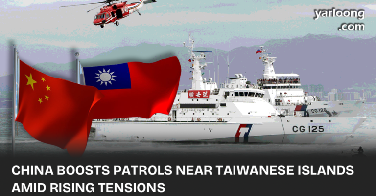 China intensifies coast guard patrols around Taiwanese islands amid heightened tensions following a recent incident.