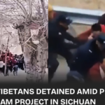 More than 100 Tibetans, including monks, have been arrested in Sichuan, China, following protests against a dam project that endangers six monasteries and the livelihoods of local communities.