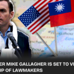 US lawmaker Mike Gallagher is set to visit Taiwan with a group of lawmakers, showcasing support for Taiwan's President-elect Lai Ching-te and highlighting the US's stance on Taiwan-China relations.