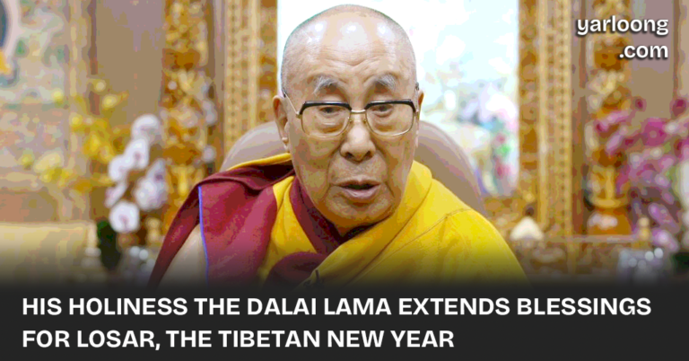 Ring in Losar 2151 with blessings from His Holiness the Dalai Lama 🙏 Embrace a year filled with peace, compassion, and cultural pride.