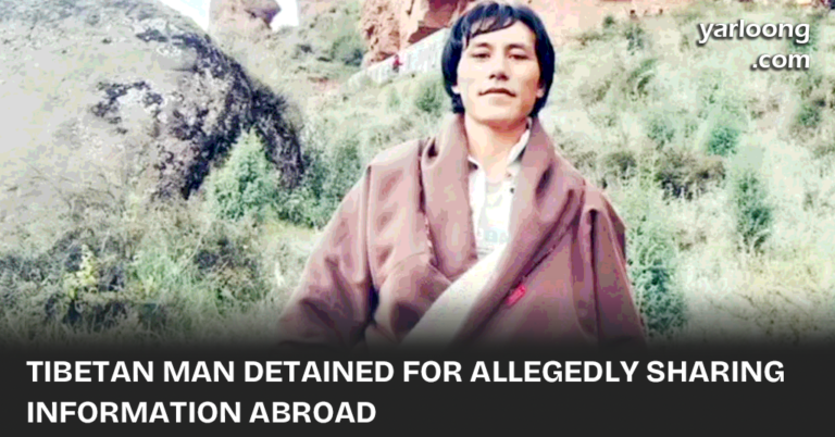 Taden, a Tibetan from Dhola, was arrested for allegedly sharing info outside Tibet. Family denied visitation, raising human rights concerns.