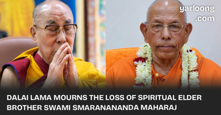 His Holiness the Dalai Lama honors the life and spiritual journey of Swami Smaranananda Maharaj of the Ramakrishna Mission, who has left our world at the age of 95.