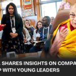 His Holiness the Dalai Lama engaged with the Dalai Lama Fellows, a group of emerging leaders committed to making a positive impact in their communities.