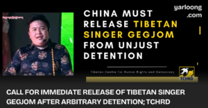 Tibetan singer Gegjom detained by authorities in Sichuan, China, under concerning circumstances. His song criticized Chinese rule in Tibet, leading to his disappearance.