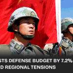 China announces a 7.2% increase in its defense budget to $231 billion for 2024, amidst escalating tensions over Taiwan, border frictions with India, and the South China Sea. The move reflects Beijing's focus on military modernization and regional assertiveness.