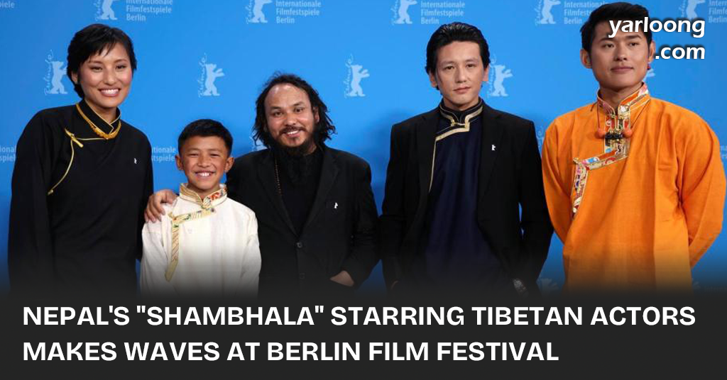 'Shambhala,' Nepal's first film to compete at the Berlin Film Festival, starring Tibetan actors. Directed by Min Bahadur Bham, this story unfolds in the Himalayas, showcasing a woman's quest for peace amidst a polyandrous marriage.