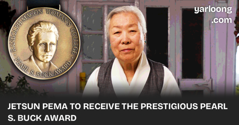 Jetsun Pema, affectionately known as the 'Mother of Tibet,' will soon receive the prestigious Pearl S. Buck Award.
