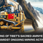 Amnye Machen, a revered Tibetan mountain, is rapidly losing its snow cover, with mining operations exacerbating the environmental impact. This threatens not only local wildlife and water sources but also the cultural heritage of Tibetan nomads.