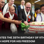 On the occasion of the 35th birthday of the 11th Kunzig Panchen Rinpoche Jetsun Tenzin Gedhun Yeshi Trinley Phuntsok Pal Sangpo, a special celebration was held at Tsuglagkhang. This event was organized by the Central Tibetan Administration along with Tashi Lhunpo Monastery in exile.