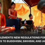Gujarat introduces mandatory approval for Hindus converting to Buddhism, Sikhism, or Jainism to ensure all religious conversions are genuine and voluntary.