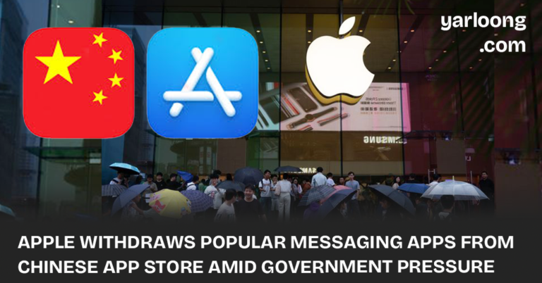 Apple Inc. has removed several widely used messaging applications, including WhatsApp and Threads, from its App Store in China following directives from the Chinese government, which raised national security concerns over their usage.