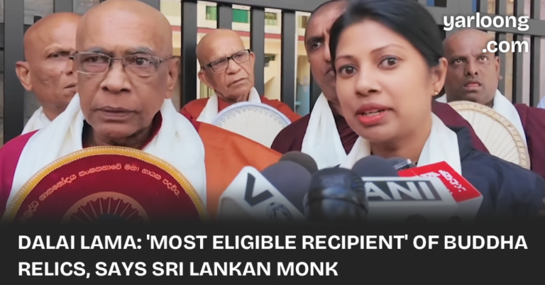 His Holiness the Dalai Lama, revered as the 'Most Eligible Recipient,' has been graciously presented with sacred Buddha relics from Sri Lanka, symbolizing a profound bond of peace and compassion.