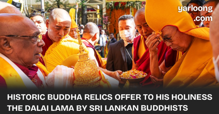 His Holiness the Dalai Lama was presented with precious Buddha relics by a delegation of Sri Lankan Buddhists. This significant event highlights the deep connections within the Buddhist community and the universal messages of peace and compassion.