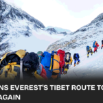China has officially reopened access to Mount Everest via Tibet to international climbers, since the global pause.