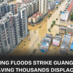 Over 110,000 evacuated in Guangdong as torrential rains unleash devastating floods. Rescuers work tirelessly in affected areas, with significant economic losses reported.