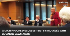 Arjia Rinpoche shares insights on Tibet's plight with Japanese lawmakers, highlighting ongoing human rights violations by China.