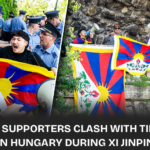 Tensions rise in Budapest as pro-China activists clash with Tibetan protesters during President Xi Jinping's visit. Advocates for 'Free Tibet' face resistance amidst calls for human rights.