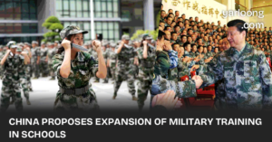 China revises its National Defense Education Law to enhance military training across schools, aiming to strengthen national defense awareness amidst economic and global challenges.