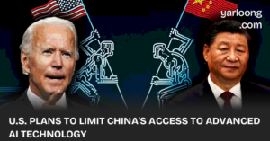 U.S. government is looking into new ways to restrict China's access to advanced artificial intelligence (AI) technologies, including software similar to ChatGPT. This move aims to prevent the technology from being used for military purposes or cyber attacks.