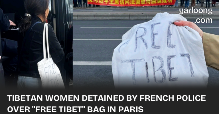 two Tibetan women were detained by French police during a peaceful demonstration in Paris. The incident occurred as Chinese President Xi Jinping's convoy passed through the city.