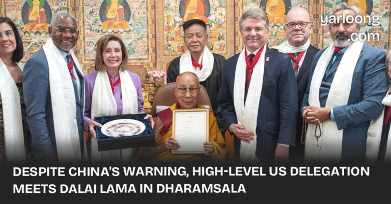 Summary: A bipartisan U.S. congressional delegation met with the Dalai Lama in Dharamsala, expressing strong support for Tibetan self-determination and democracy, despite warnings from China.